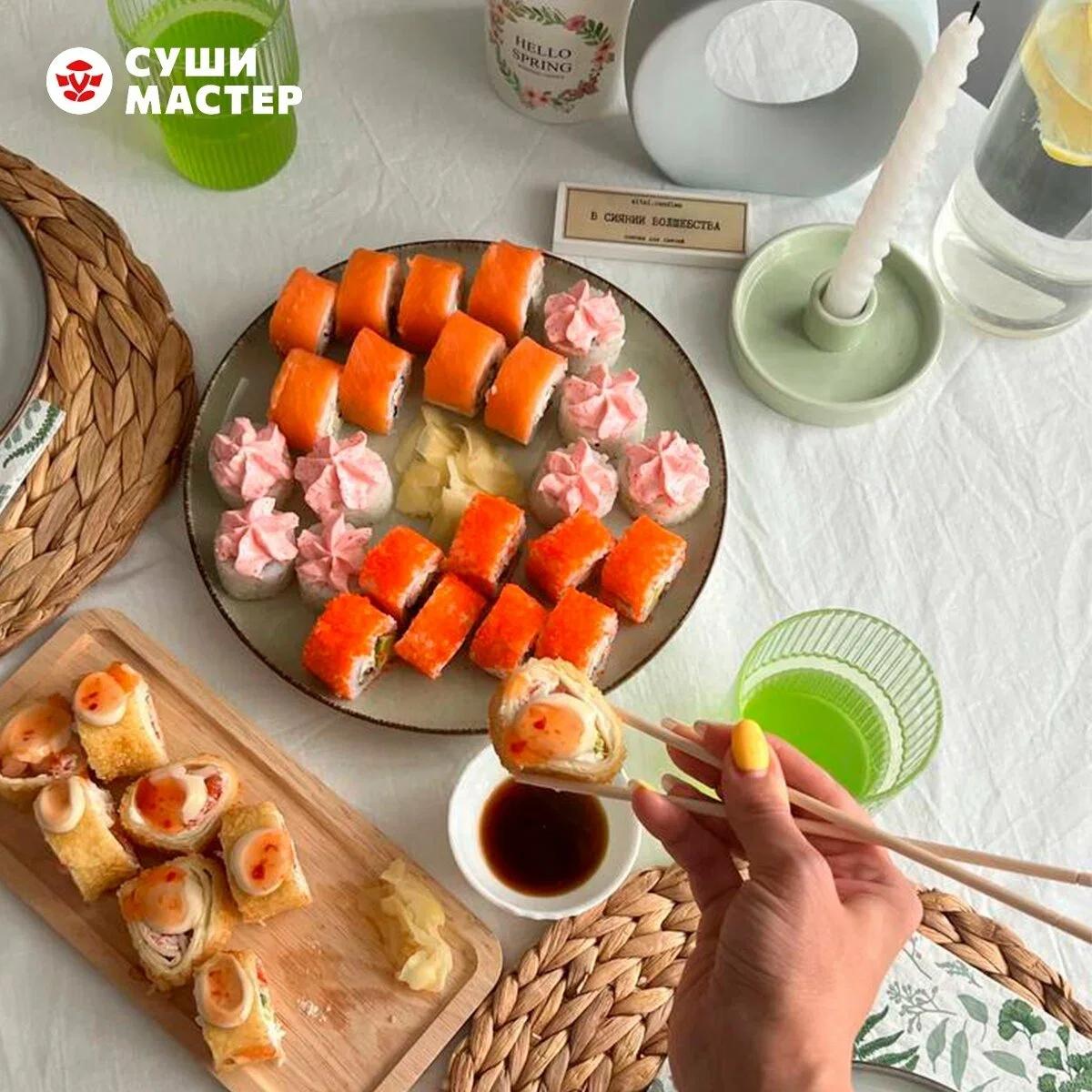 Фото: Суши мастер, служба доставки японской кухни, Геленджик Суши мастер, служба доставки японской кухни — Суши-бар в Геленджике